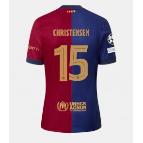 Billiga Barcelona Andreas Christensen #15 Hemmatröja 2024-25 Kortärmad